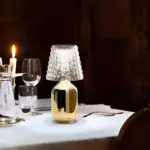Fancy tischleuchte moderne tischlampe gold schwarz design e27 60w xlumina