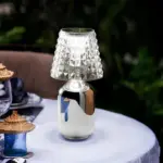Fancy tischleuchte moderne tischlampe gold schwarz design e27 60w xlumina