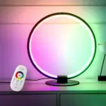 Farbige led hintergrund Tischlampe rgb usb ambiente licht anpassbare farben modern xLumina