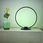 Farbige led hintergrund Tischlampe rgb usb ambiente licht anpassbare farben modern xLumina