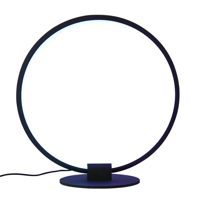 Farbige led hintergrund Tischlampe rgb usb ambiente licht anpassbare farben modern xLumina