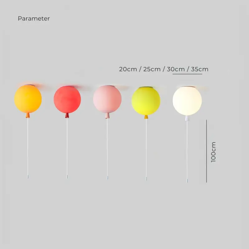 Fateh design led deckenleuchte ballon weiss schwarz blau 35cm 45cm 55cm warmweiss xlumina11