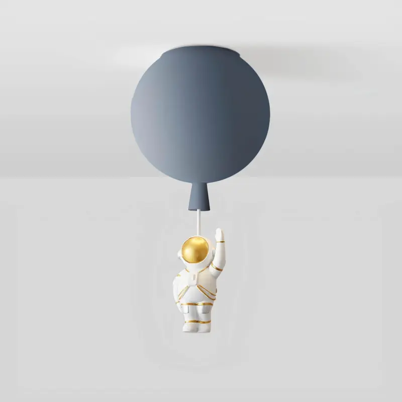 Fateh moderne led mond astronauten deckenlampen aus acryl xlumina