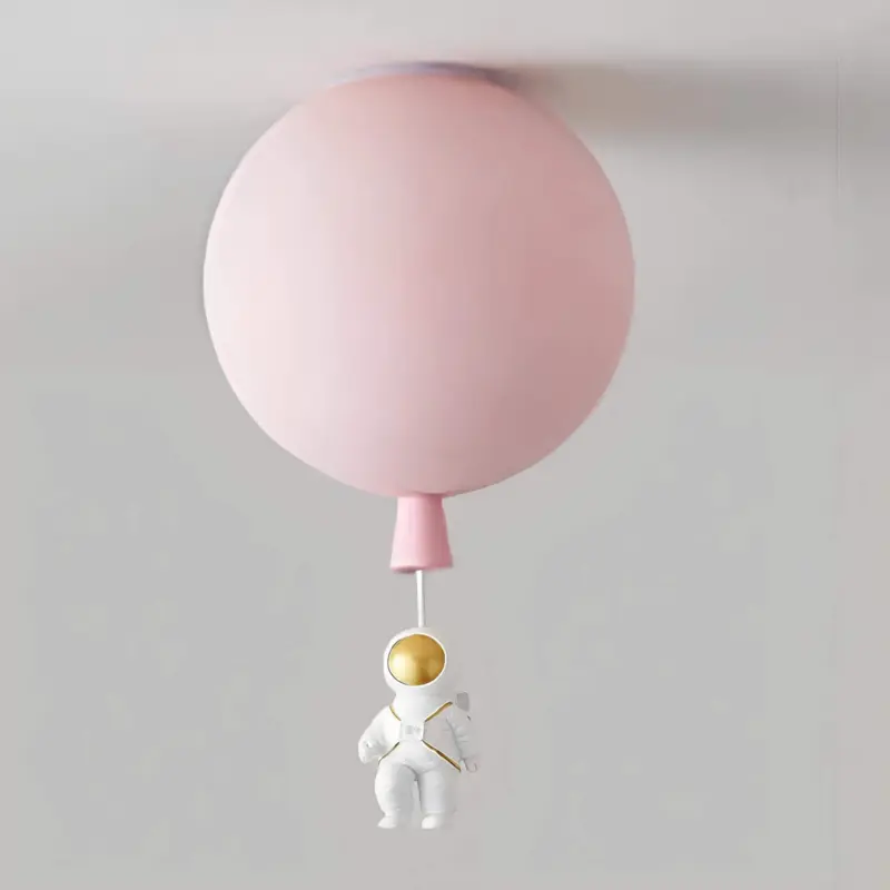 Fateh moderne led mond astronauten deckenlampen aus acryl xlumina