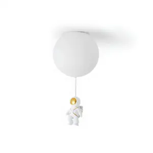 Homeko - Astronaut LED Moon made of Acrylic Ceiling Lights