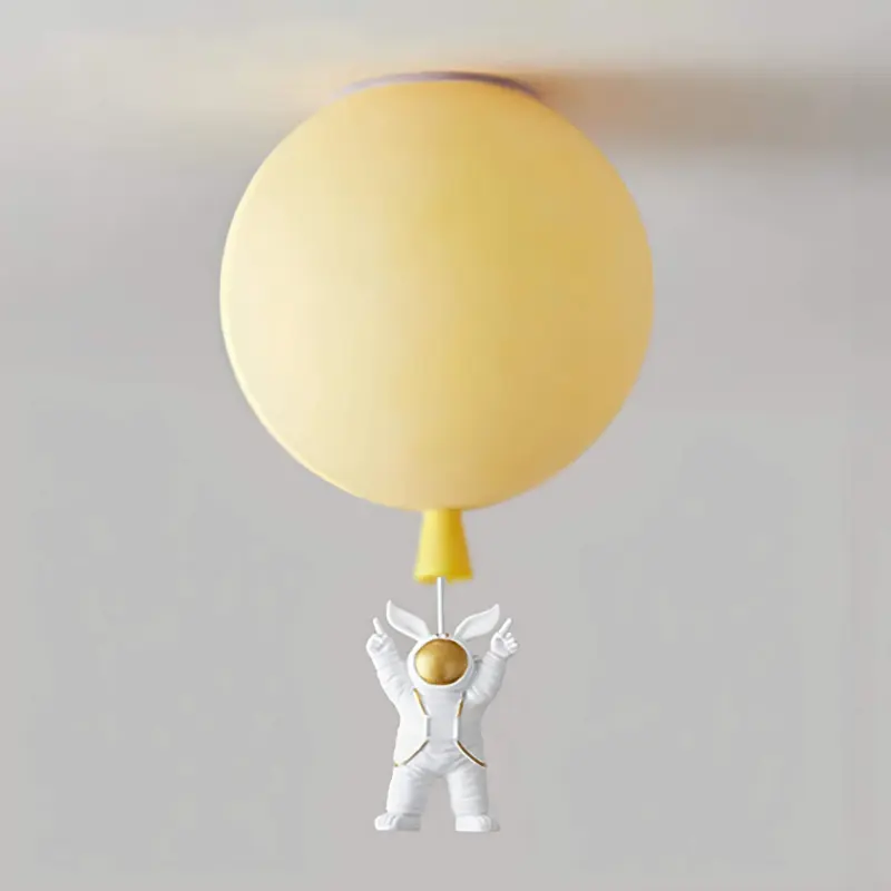 Fateh moderne led mond astronauten deckenlampen aus acryl xlumina