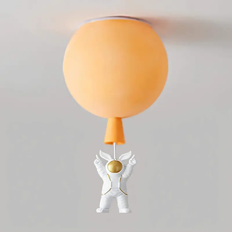 Fateh moderne led mond astronauten deckenlampen aus acryl xlumina