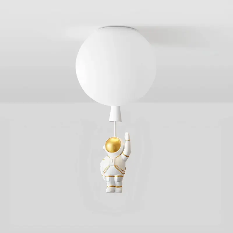 Fateh moderne led mond astronauten deckenlampen aus acryl xlumina