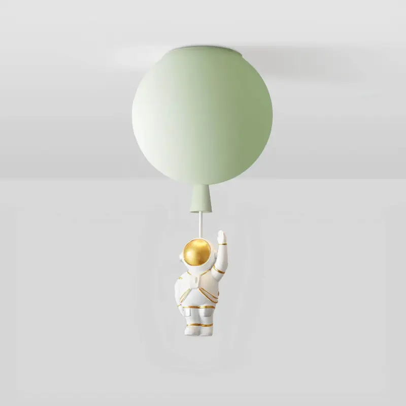 Fateh moderne led mond astronauten deckenlampen aus acryl xlumina