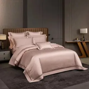 Homeko Rose Jacquard Egyptian Cotton Luxury Bedding Set