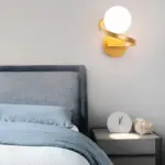 Flexglow minimalistische wandlampe modern geschwungen led beleuchtung xlumina