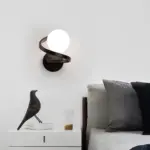 Flexglow minimalistische wandlampe modern geschwungen led beleuchtung xlumina