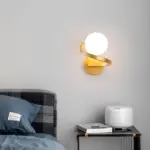 Flexglow minimalistische wandlampe modern geschwungen led beleuchtung xlumina