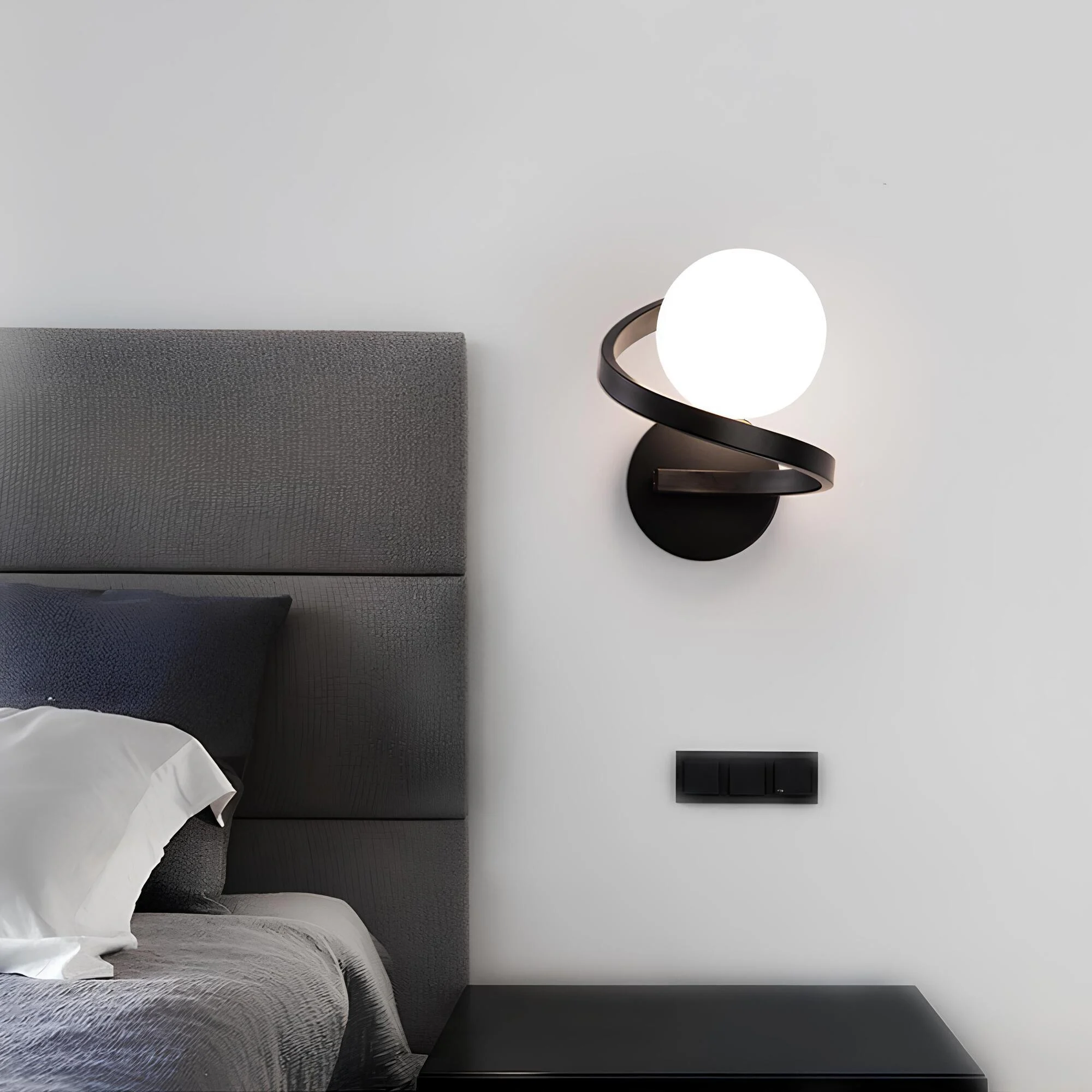 Flexglow Minimalistische Wandlampe Modern Geschwungen Led Beleuchtung Xlumina 2
