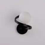 Flexglow minimalistische wandlampe modern geschwungen led beleuchtung xlumina