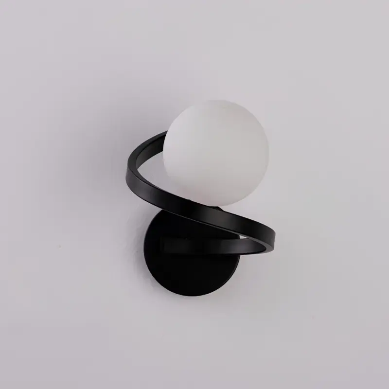 Flexglow minimalistische wandlampe modern geschwungen led beleuchtung xlumina