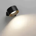 Flexilamp kabellose 360 grad wandlampe schwarz weiss gold silber wiederaufladbar modern design xlumina7