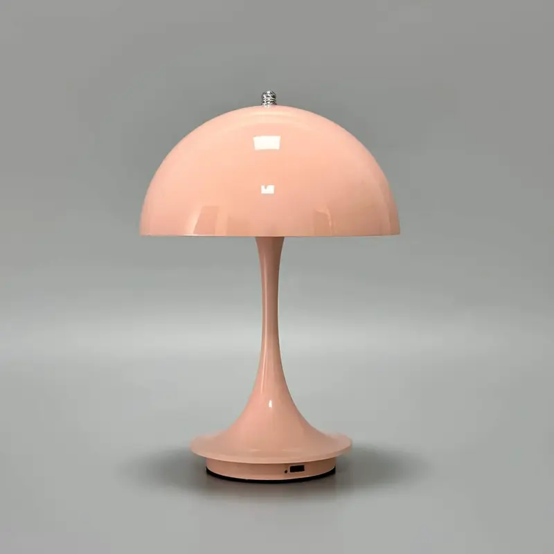 Flexishade tragbare metall lampenschirm tischlampe schwarz weiss holz led usb lampe xlumina