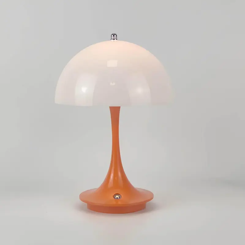 Flexishade tragbare metall lampenschirm tischlampe schwarz weiss holz led usb lampe xlumina4
