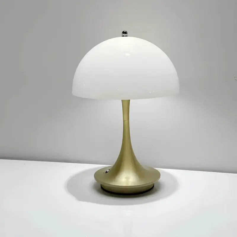 Flexishade tragbare metall lampenschirm tischlampe schwarz weiss holz led usb lampe xlumina5
