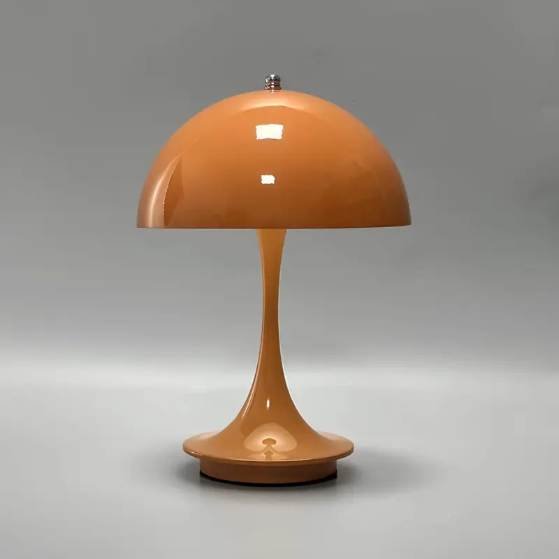 Flexishade tragbare metall lampenschirm tischlampe schwarz weiss holz led usb lampe xlumina6