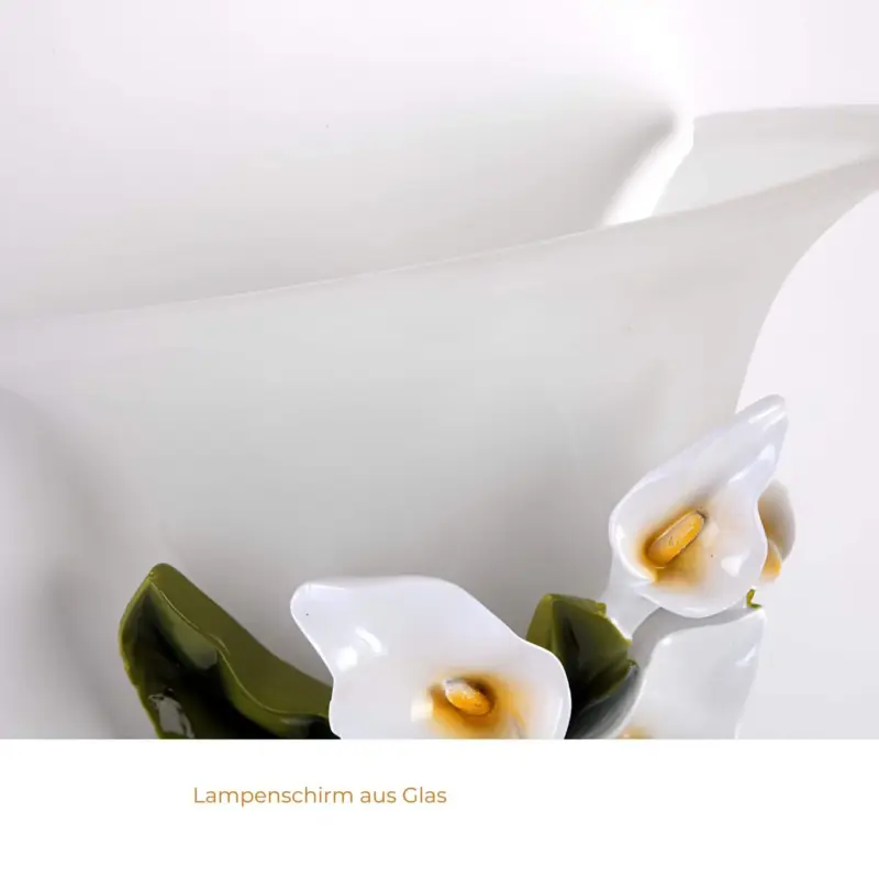 Floralicht wandlampe blumenstrauss design schwarz 12w led wandleuchte xlumina7