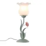 Floralight nachttischlampe blumendesign led glas nachtbeleuchtung xlumina5