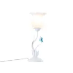 Floralight nachttischlampe blumendesign led glas nachtbeleuchtung xlumina7