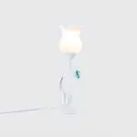 Floralight nachttischlampe blumendesign led glas nachtbeleuchtung xlumina8