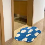 Fluffy clouds mat