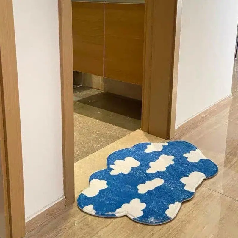 Fluffy clouds mat