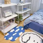 Fluffy clouds mat