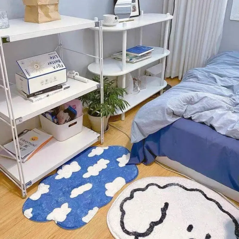 Fluffy clouds mat