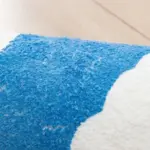 Fluffy clouds mat