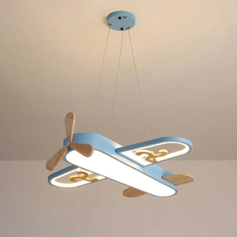 Flugzeugfoermige led Deckenlampen kinderzimmer modern stil licht xlumina