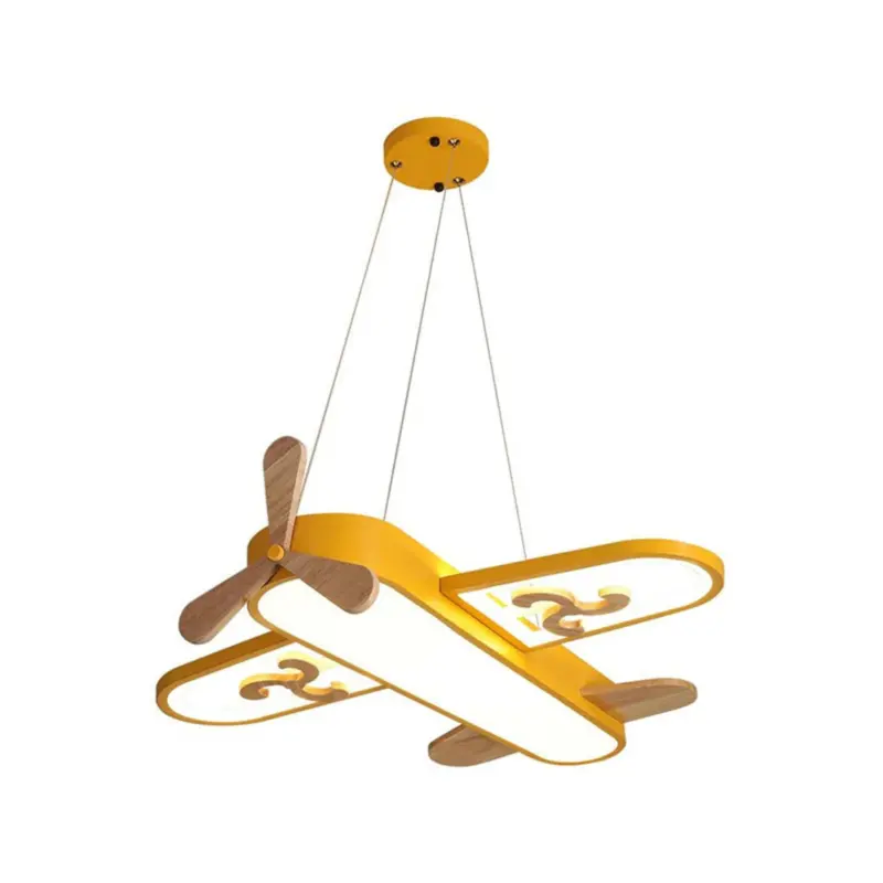 Flugzeugfoermige led Deckenlampen kinderzimmer modern stil licht xlumina