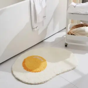 Fried Egg Rug