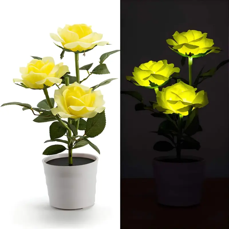 Gardenbliss solar rosenleuchter solarlampe outdoor led warmweiss wetterfest xlumina10