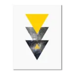 Geometric nordic style starry abstract deer wall art print picture canvas painting poster unframed