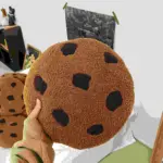Giant cute cookie plush throw pillow and cushion patchandbagel