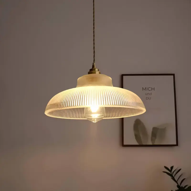 Glacialglow glas haengelampe elegantes design modern stilvoll xluxmina3