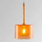 Glas esstisch hangeleuchte modern beleuchtung esszimmer elegant minimalistisch langlebig xlumina