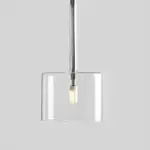 Glas esstisch hangeleuchte modern beleuchtung esszimmer elegant minimalistisch langlebig xlumina