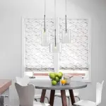 Glas esstisch hangeleuchte modern beleuchtung esszimmer elegant minimalistisch langlebig xlumina