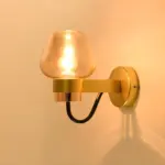 Glassdelight wandleuchte aus glas elegant modernes design transparent e27 xlumina6