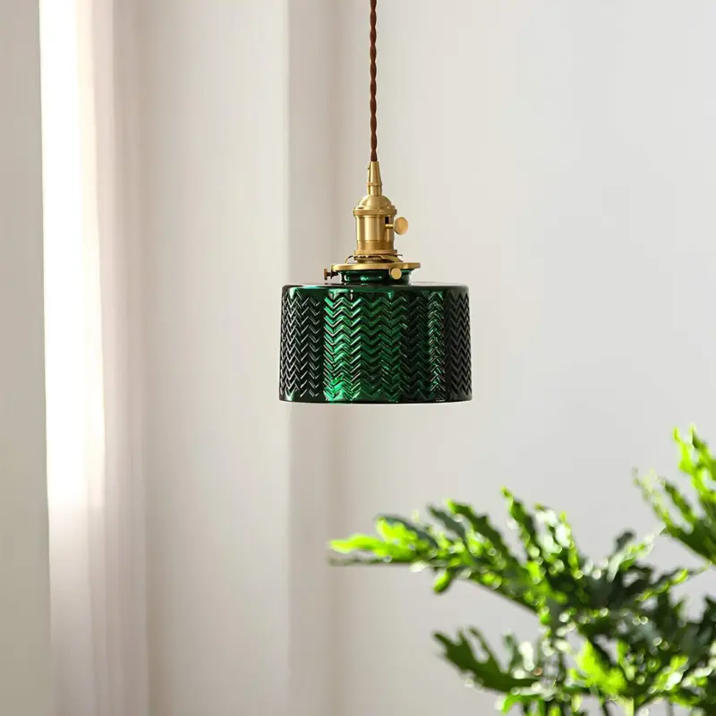 Glassgleam vintage glas deckenleuchte kreative lampe wohnzimmer esszimmer xlumina2