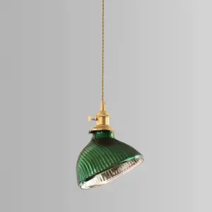 Homeko - Vintage Glass Ceiling Light