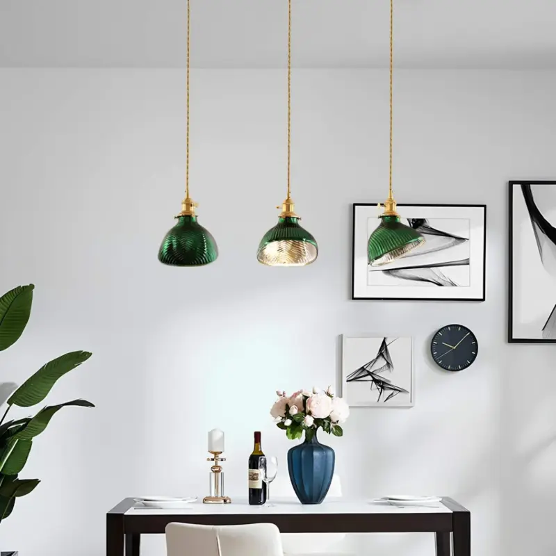 Glassgleam vintage glas deckenleuchte kreative lampe wohnzimmer esszimmer xlumina5