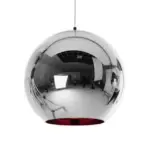 Globe 7 34 wide mini glass pendant lights