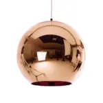 Globe 7 34 wide mini glass pendant lights